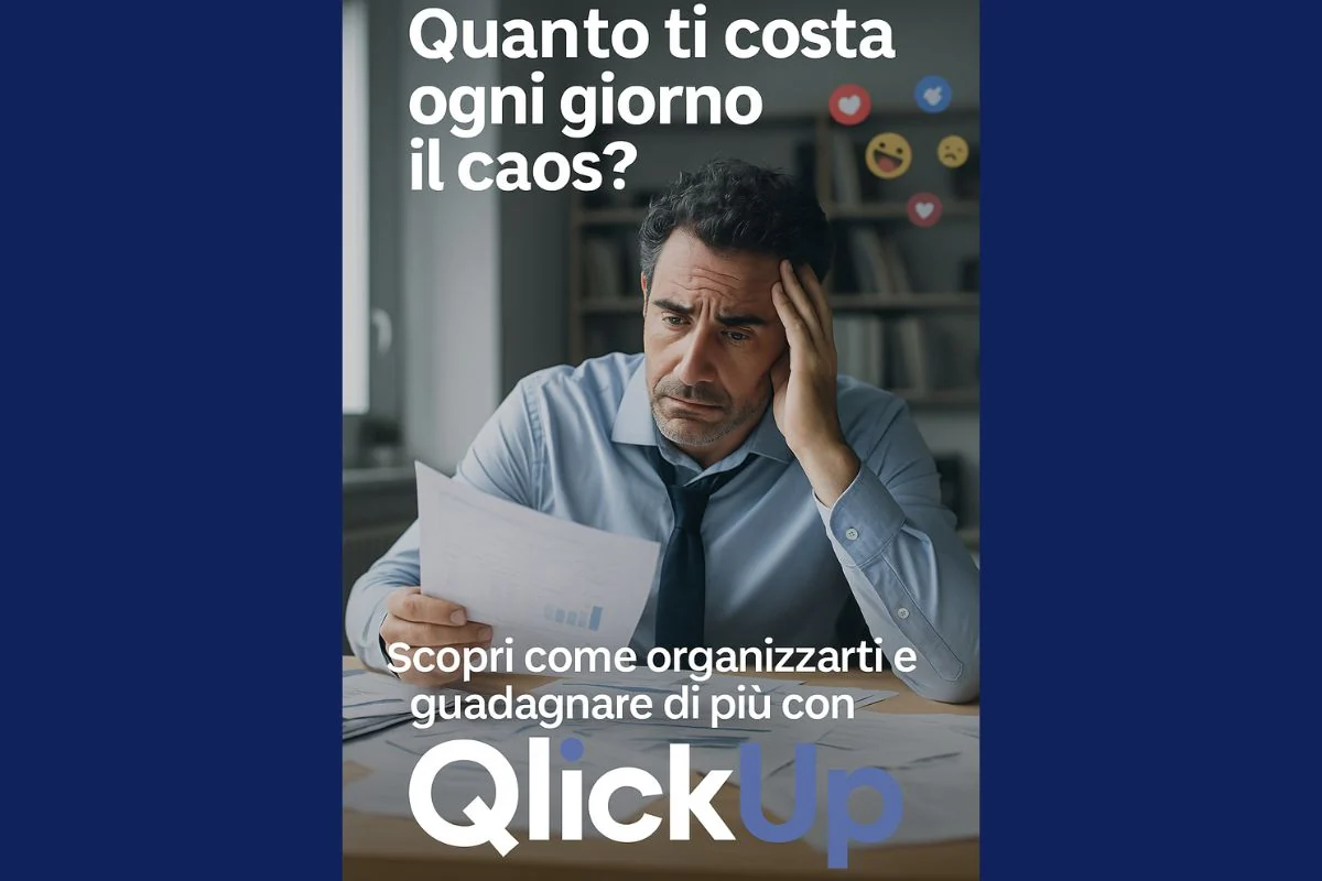 Sai quanto ti costa ogni giorno la disorganizzazione? Più di quanto guadagni
