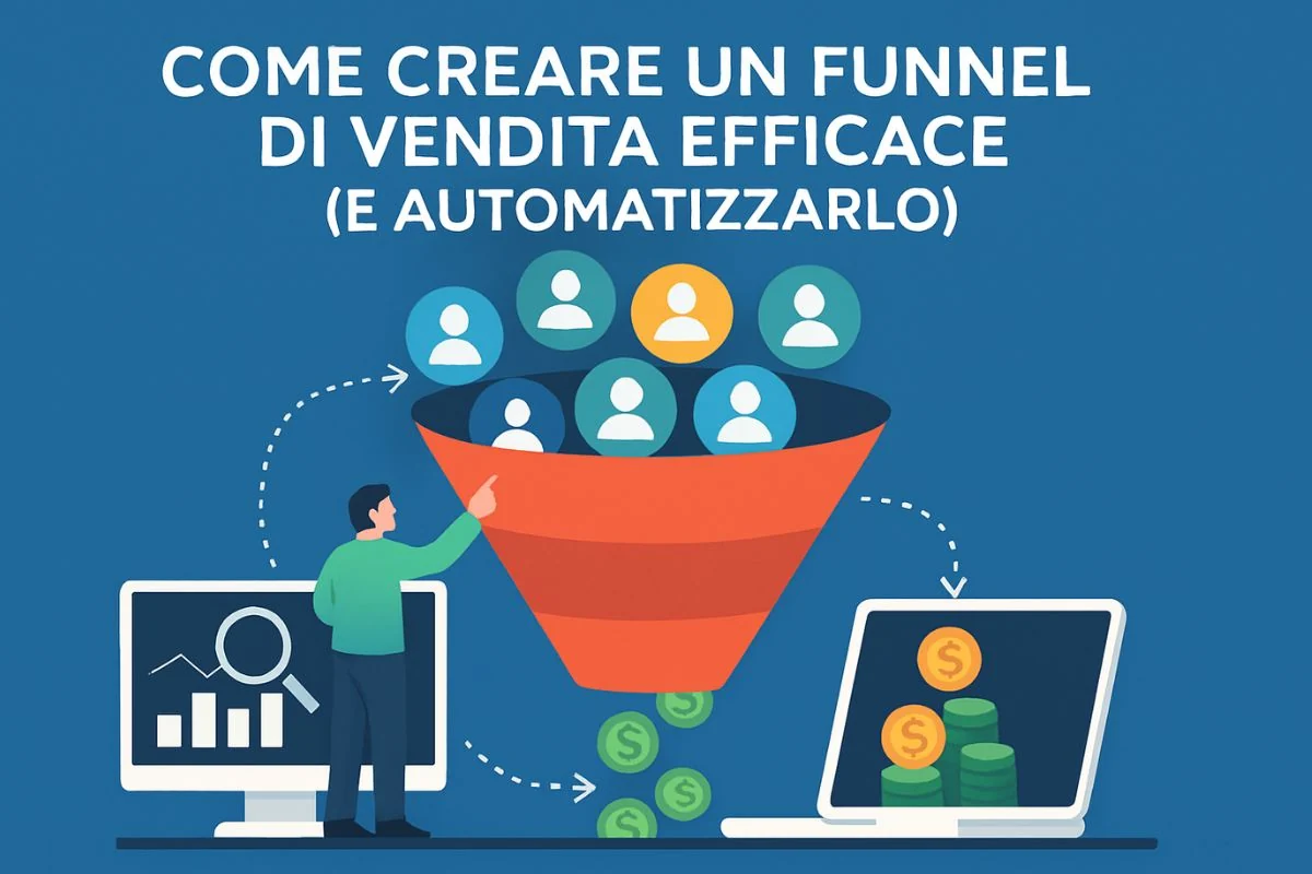 Come creare un funnel di vendita efficace e come automatizzarlo con QlickUp