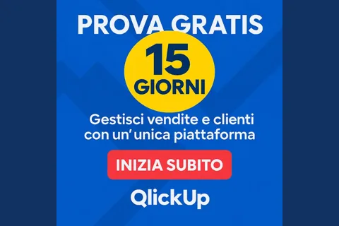 Scopri il potere di QlickUp, approfitta della prova gratuita!