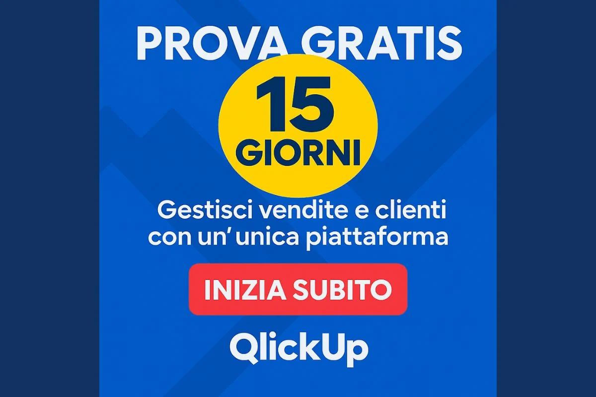 Scopri il potere di QlickUp, approfitta della prova gratuita!